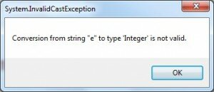 Error handling in Visual Basic.NET